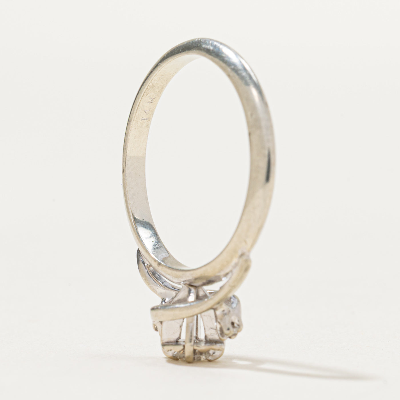 Birks' Illusion Set Diamond Ring | 0.12ctw | Size 5.5 | Elegant Wedding Band & Anniversary Gift for Her | Perfect for Proposals, Engagements & Special Occasions