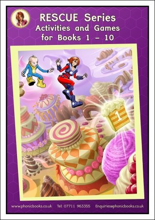 CRBRES Rescue Series Phonics Books for Kids - Learn to Read with Fun Stories | Perfect for Homeschooling & Early Childhood Education