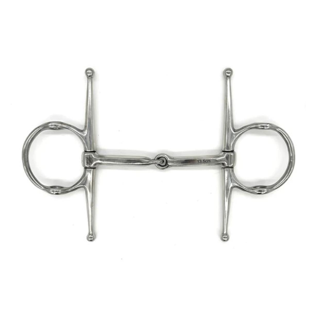 AJR Hexagon Nelson Gag Bit - Stainless Steel Horse Training Bit for English Riding, Dressage & Jumping - Perfect for Professional Equestrians & Horse Trainers