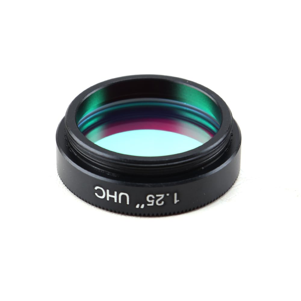 Starboosa 1.25 Inch UHC Telescope Filter - High Contrast Deep Sky Observation & Astrophotography Filter - Light Pollution Reduction for Nebulae & Galaxies - Perfect for Urban Astronomy & Night Sky Photography