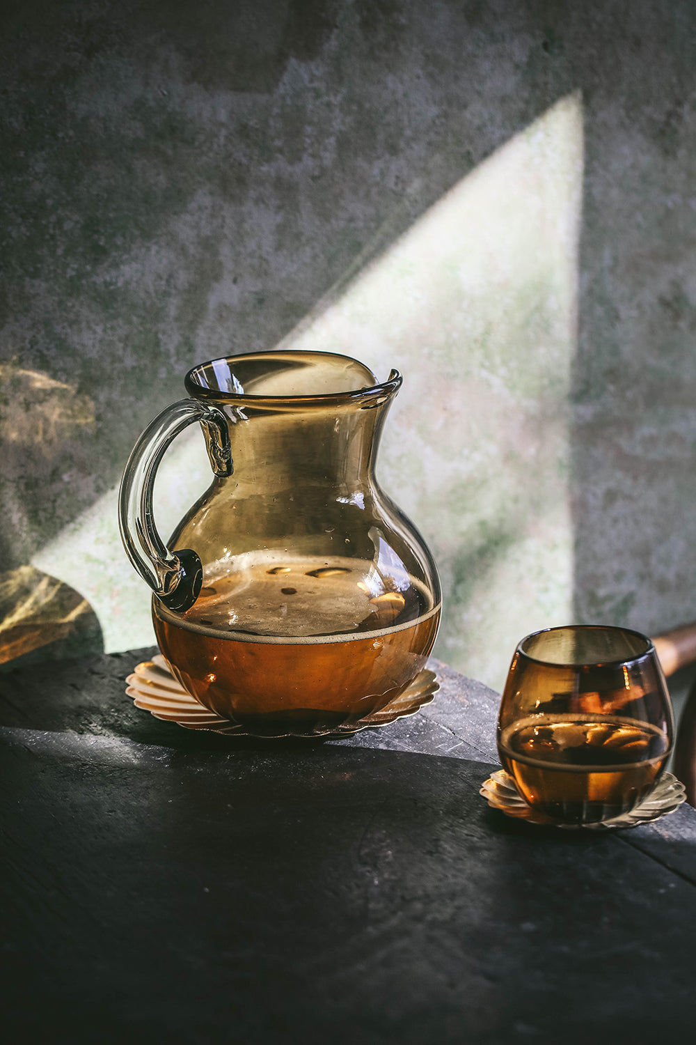 Eco-Friendly Shorty Recycled Glass Amber Bottle - Sustainable & Stylish for Essential Oils, Perfumes, and DIY Crafts | Perfect for Home, Spa, and Gift Packaging