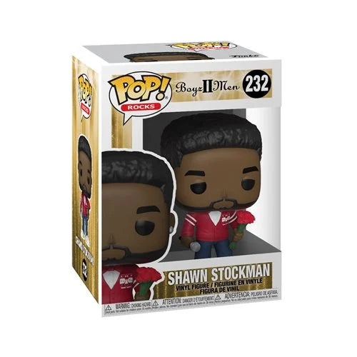 Boyz II Men Shawn Stockman Pop! Vinyl Figure - Funko Pop Collectible for Music Fans - Perfect for Display, Gifts & Memorabilia Collection