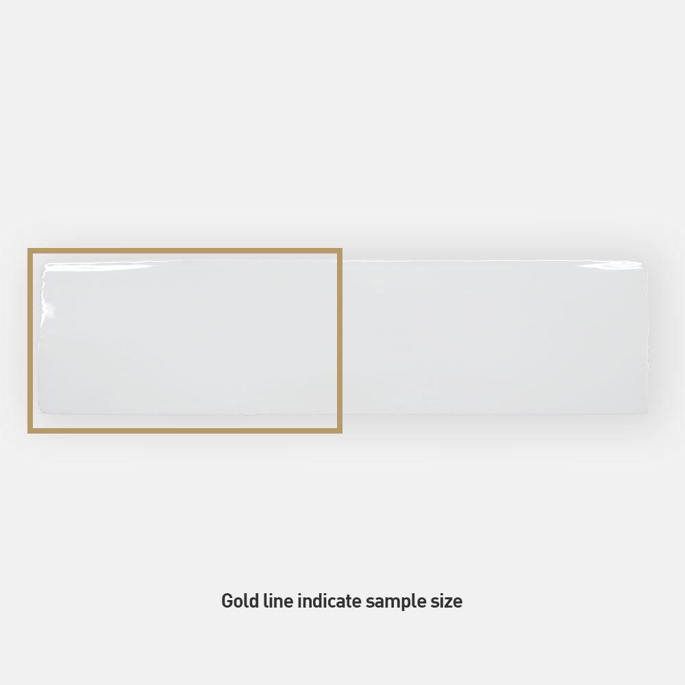 Premium Columbus Blanco 75x300 Glossy Subway Tile - Perfect for Kitchen Backsplash, Bathroom Walls & Modern Home Decor