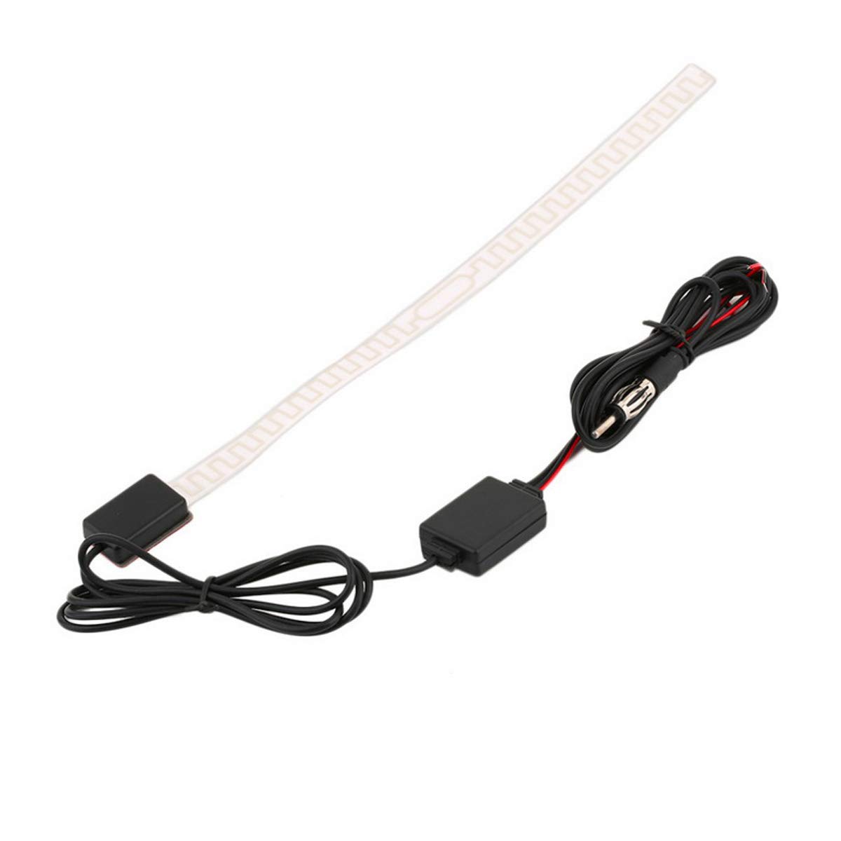Universal Hidden Car Truck Boat Windshield Mount AM/FM Radio Antenna - High Performance FM Aerial for Clear Reception - Perfect for Road Trips, Marine Use & Off-Road Adventures