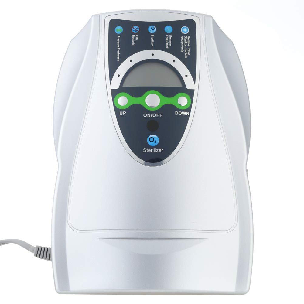 Ozone Generator for Home Use - Multi-Function Fruit & Vegetable Cleaner & Water Purifier - Eliminates Pesticides & Bacteria - Perfect for Kitchen, Office & Household Cleaning