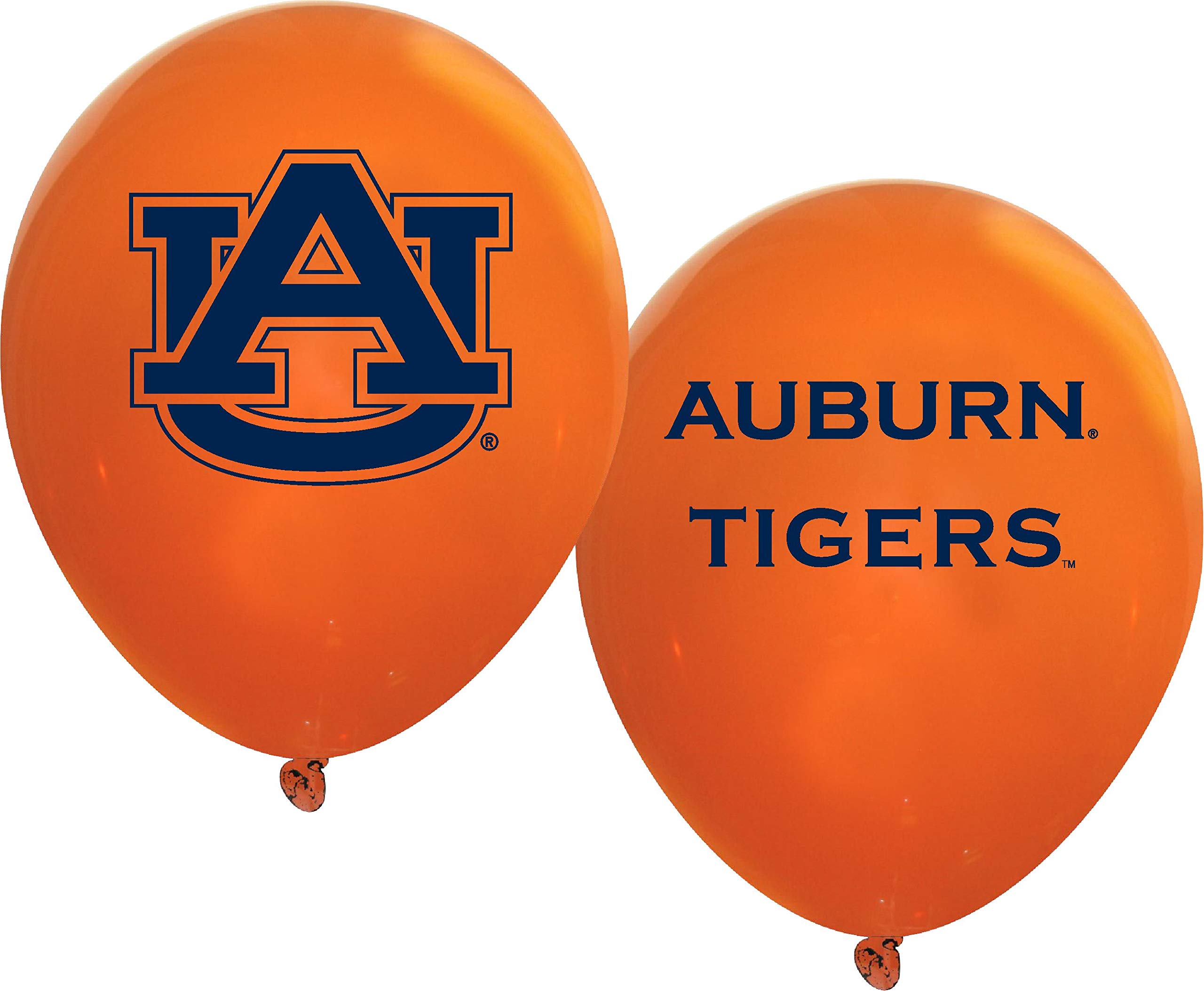 Official Auburn Tigers Helium Balloons 10-Pack - 11