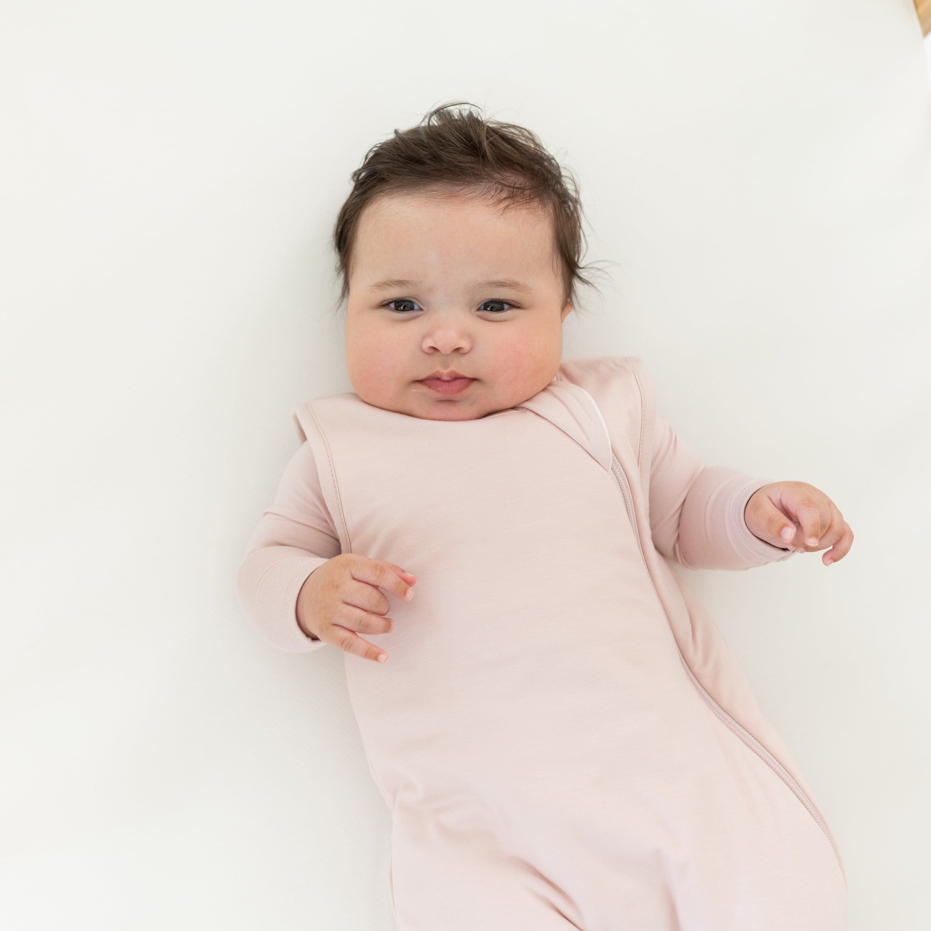 Pink Baby Sleep Sack - 2.5 TOG Warmth for Newborn & Infant - Soft Cotton Sleeping Bag for Safe Nighttime & Nap Time Use