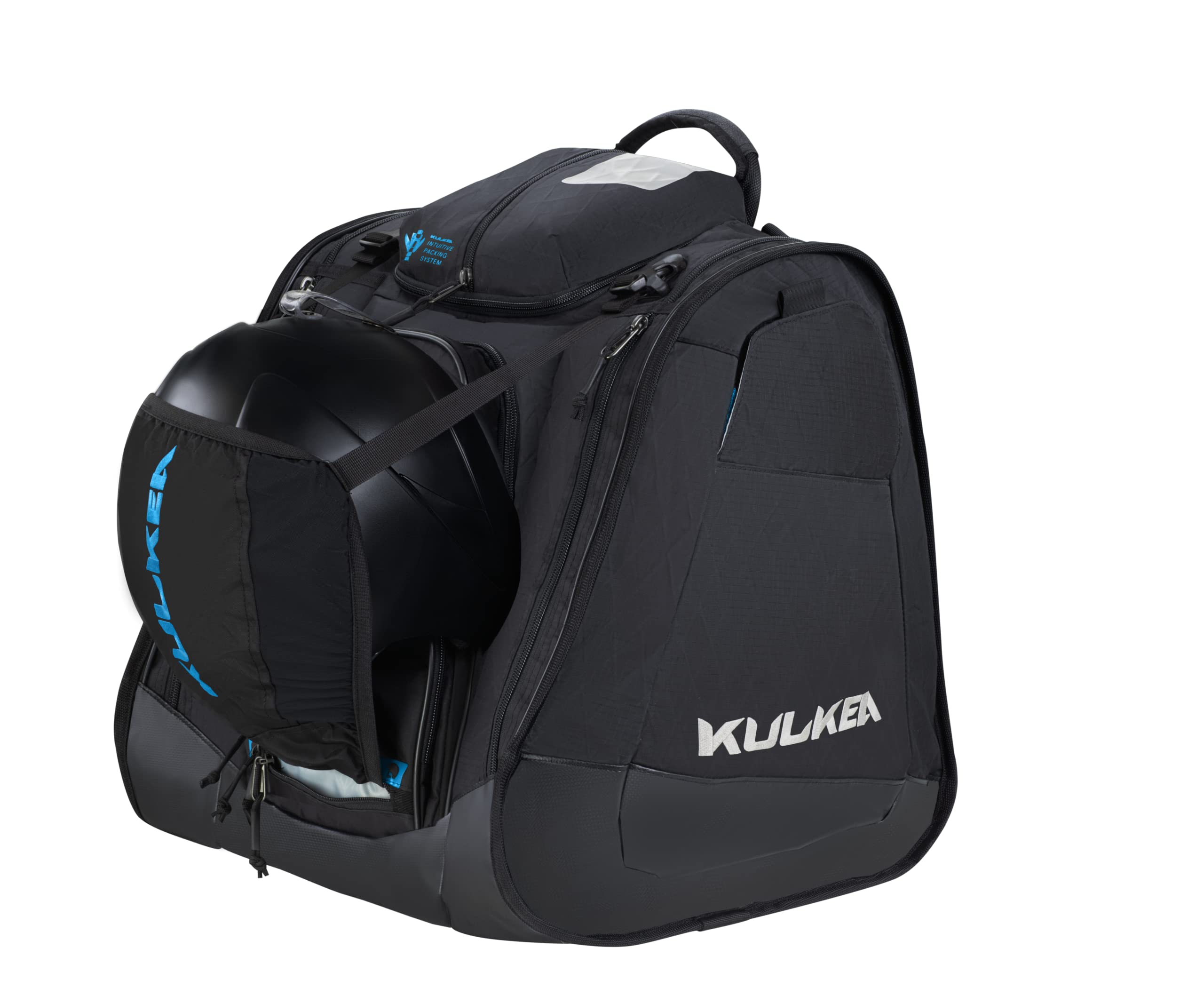 **Boot Trekker Ski Boot Backpack - Durable Water-Resistant Ski Boot Bag with External Helmet Sling & Spacious Gear Storage - Perfect for Ski Trips, Travel & Mountain Adventures**