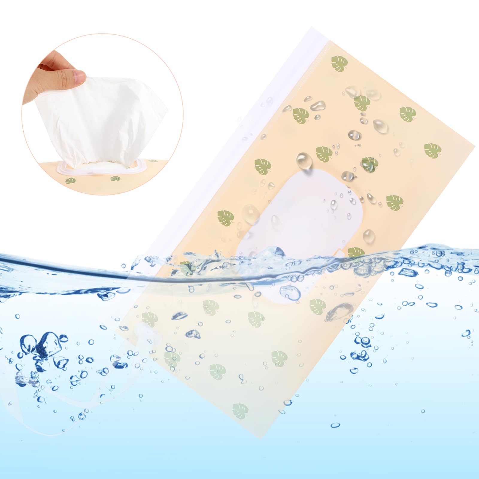 2 Pack Extra Large Wet Wipe Bags (10