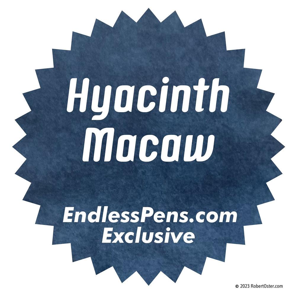 Robert Oster Hyacinth Macaw Fountain Pen Ink Bottle - 50ml Vibrant Blue-Green Shade for Calligraphy, Journaling & Artistic Writing - Premium Ink for Dip Pens & Fountain Pens