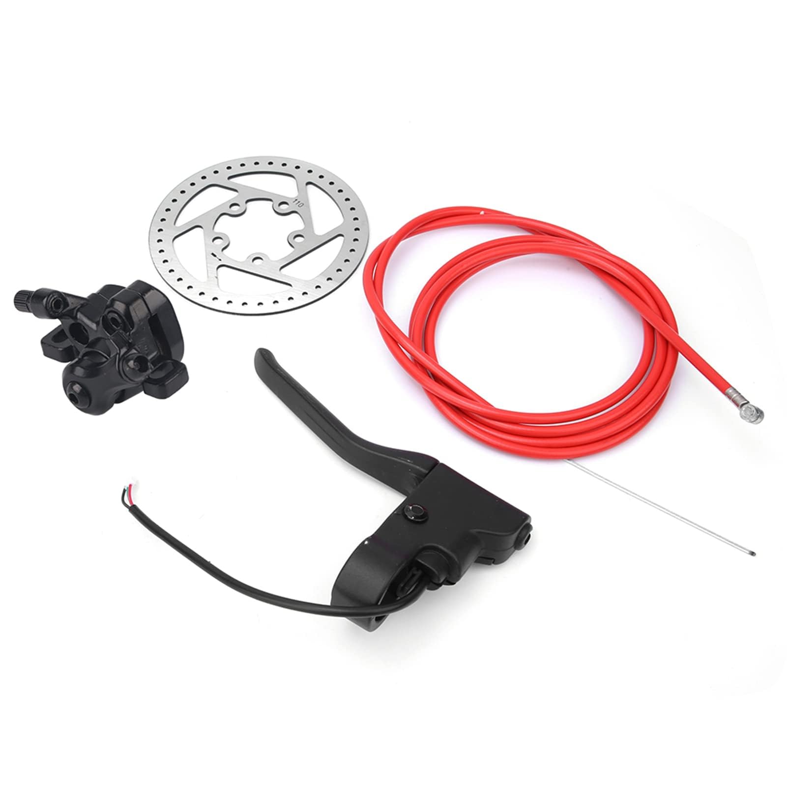 High-Performance Metal Bike Disc Brake Set - Electric Scooter Brake Rotors & M365 Replacement Kit - Perfect for Commuting & Off-Road Adventures
