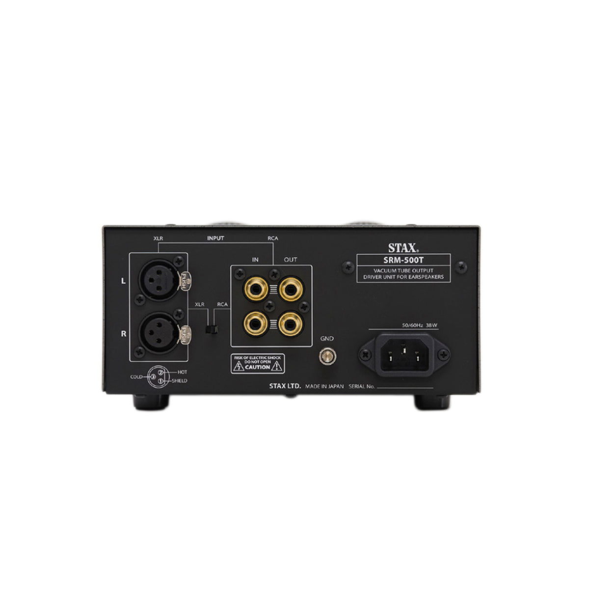 STAX SRM-500T Hybrid Electrostatic Headphone Amplifier - Open Box - Perfect for Audiophiles & Studio Recording