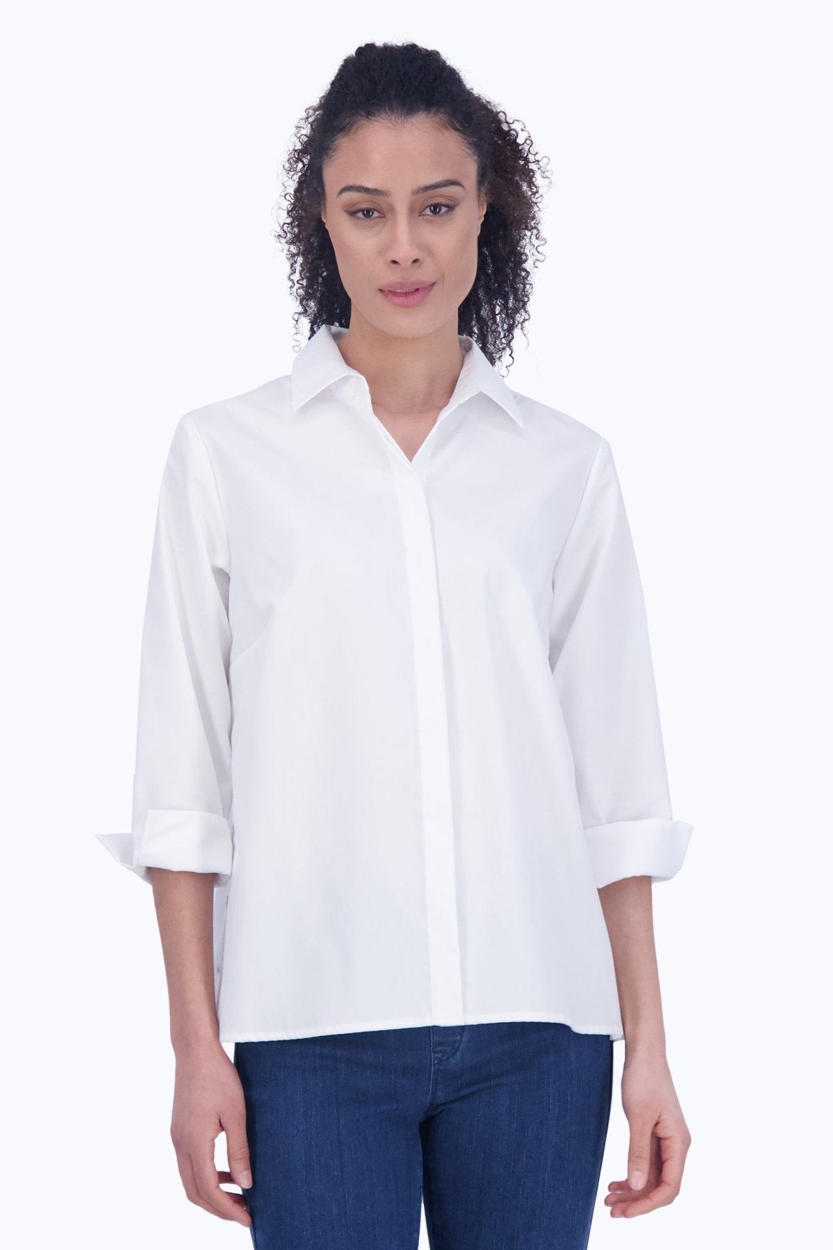 White Cavalry Twill