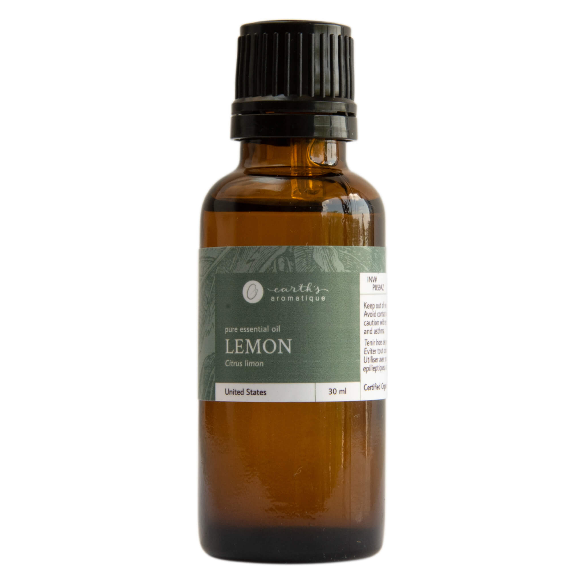 Pure Lemon Essential Oil for Aromatherapy, Diffusers & DIY Skincare - 100% Natural, Cold Pressed, Therapeutic Grade