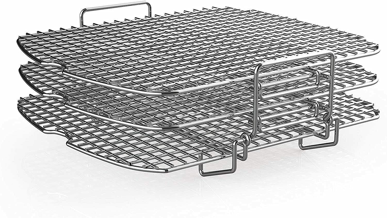 BebLP Stainless Steel Grill Dehydrator Stand for AG300 AG400 - Outdoor Dining, Prep Table, Grill Cart, Side Table & Griddle - Perfect for Backyard BBQs, Camping & Outdoor Cooking