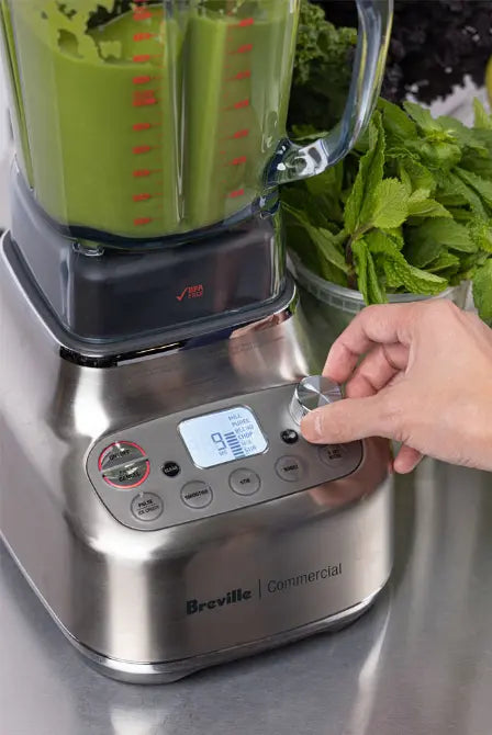 Breville Commercial Super Q Pro Blender - 1800W High-Speed Blender for Smoothies, Juices & Food Prep | Professional Grade Kitchen Appliance for Home & Restaurant Use