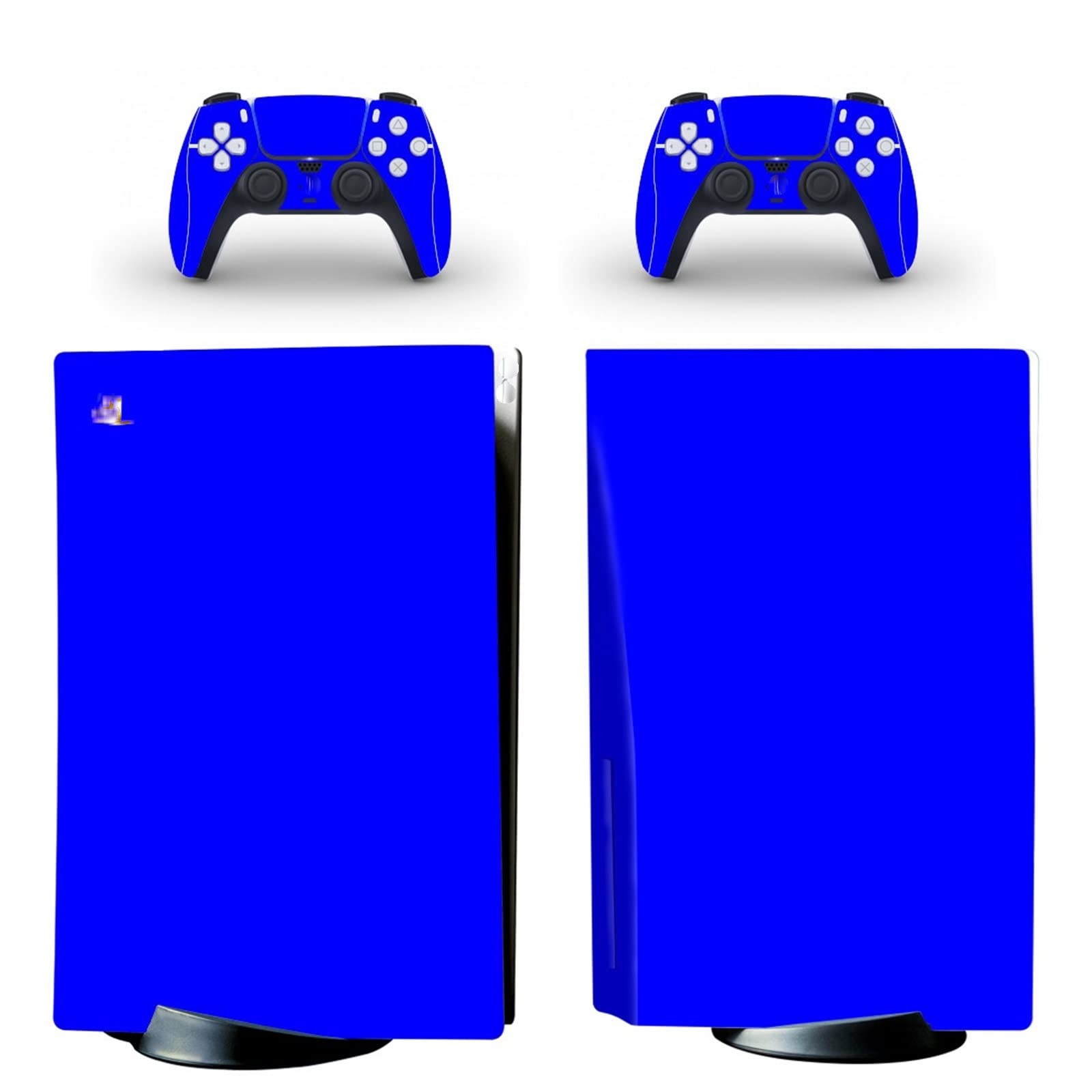 Anime Console Vinyl Skin Wrap for PS5 Disk Edition - Durable, Scratch-Resistant, Bubble-Free, Anti-Foam Decal (2 Controller Skins Included) - Perfect for Gaming Setups & Anime-Themed Rooms