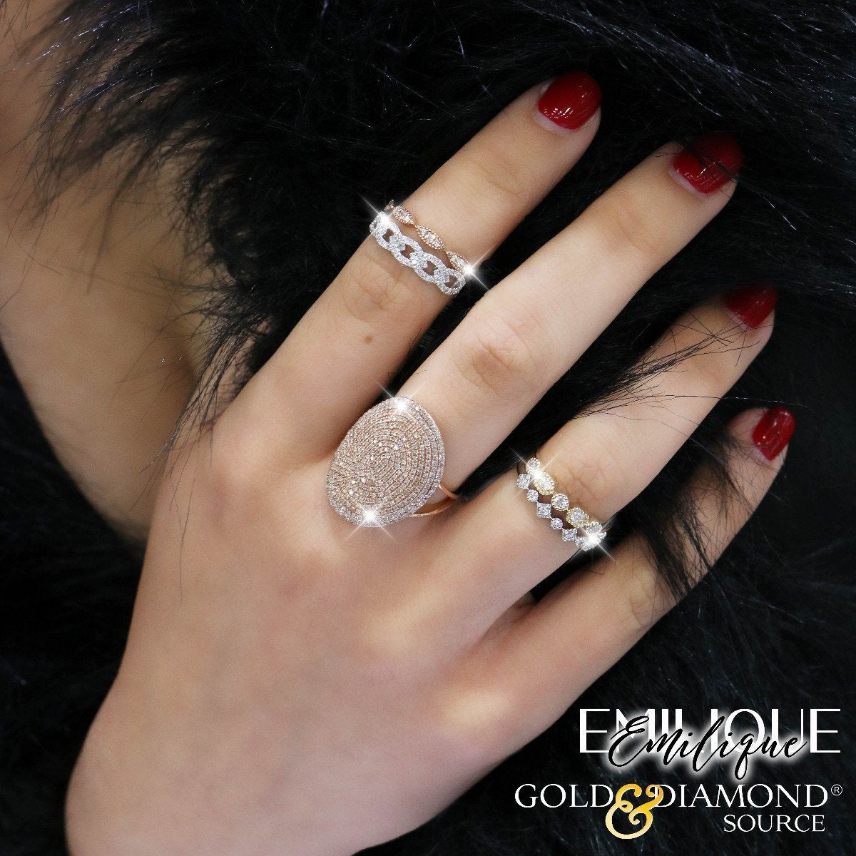 14KT Gold 1/5 CTW Diamond Hexagon & Round Milgrain Wedding Band - Elegant Stackable Ring for Anniversary, Engagement or Everyday Wear