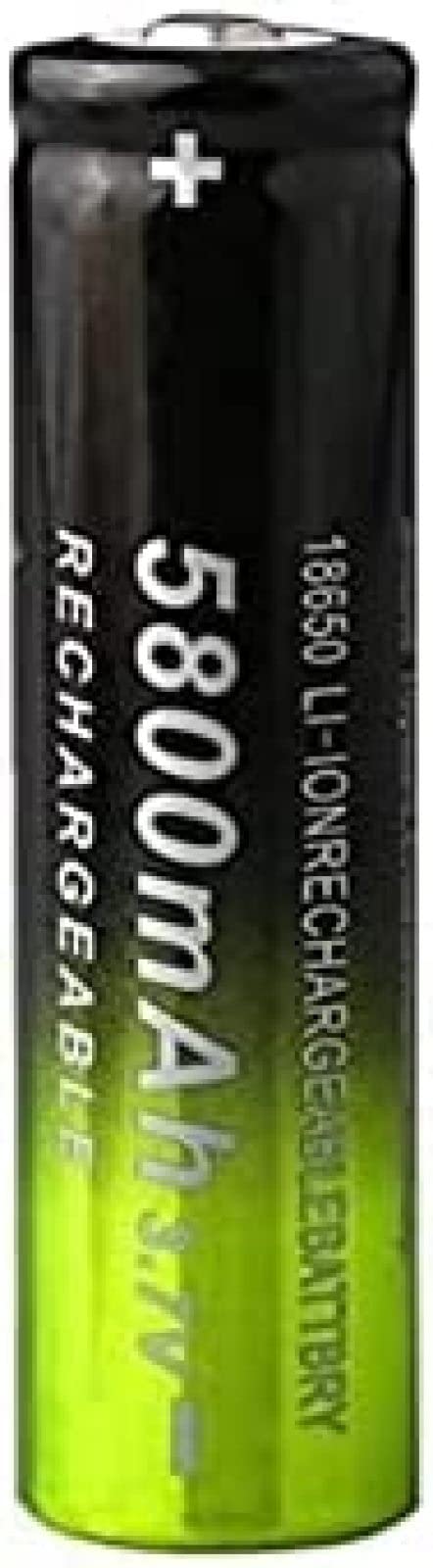 3.7V 5800mAh Rechargeable AA Batteries - High Capacity Lithium-ion Battery Pack for Doorbells, Sensors, Headlights - Long Lasting Power for Home Security & Outdoor Lighting (1 Pack)