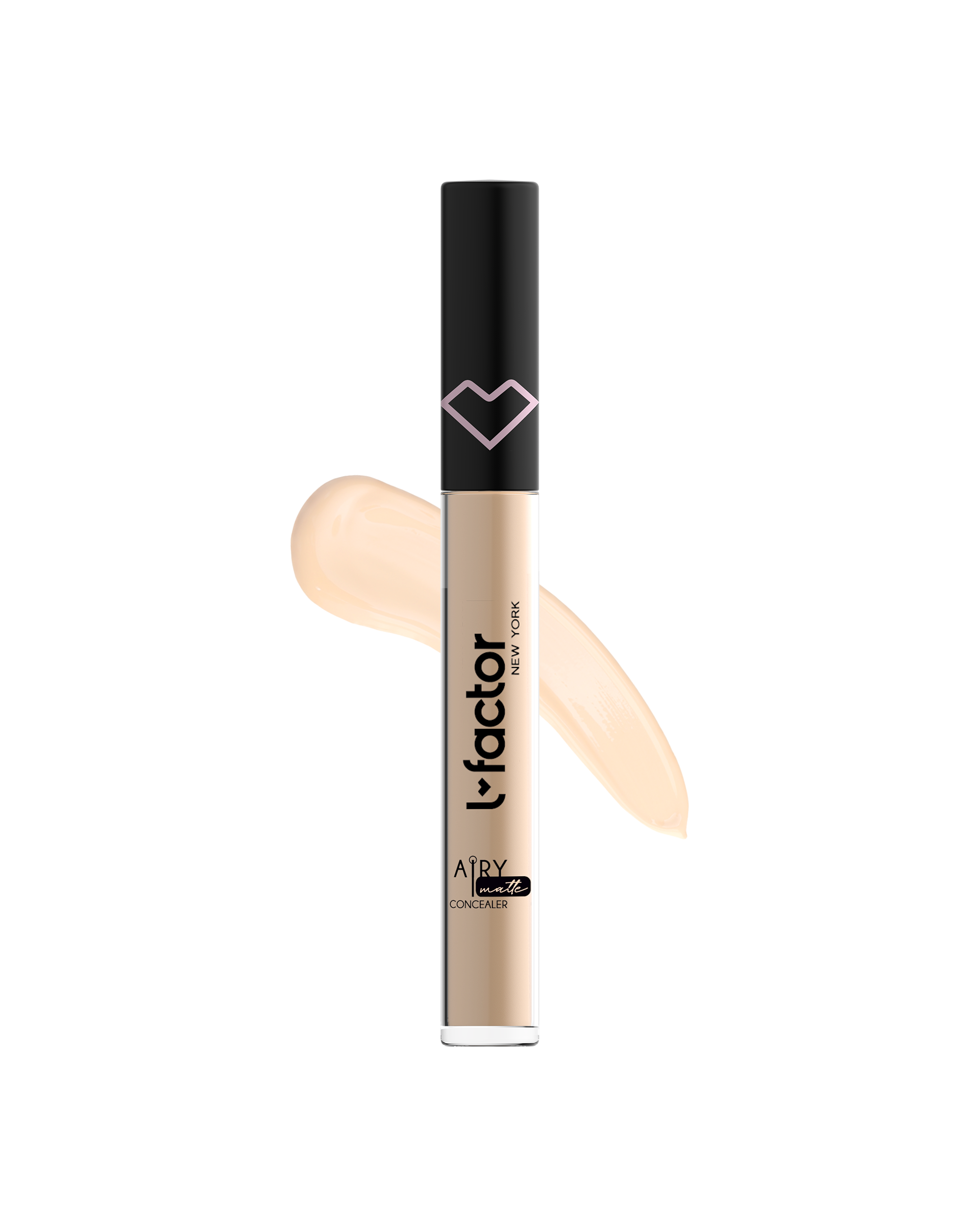 Airy Matte Liquid Concealer - Full Coverage, Lightweight & Long Lasting - Perfect for Dark Circles, Blemishes & Under Eye Brightening - Ideal for Everyday Makeup & Professional Use