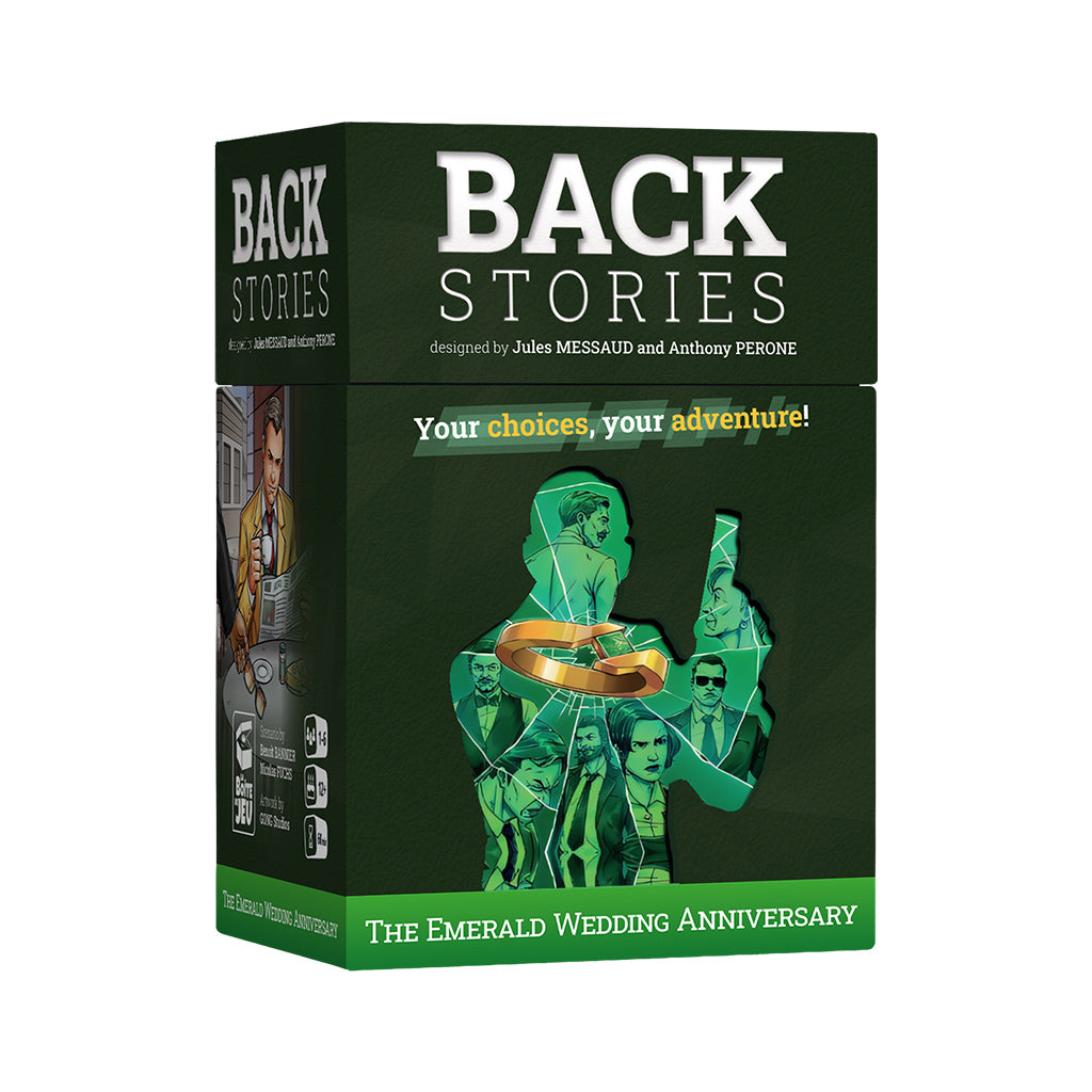 Backstories: The Emerald Wedding Anniversary - 35th Anniversary Gifts for Couples, Parents | Elegant Jewelry for Her & Him | Perfect for Romantic Celebrations & Special Occasions