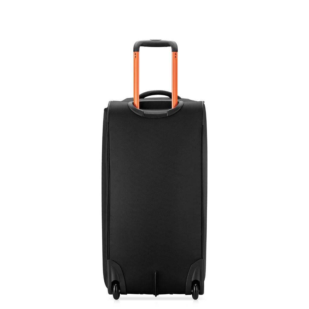Jeep 73cm Duel Wheel Lightweight Medium Duffle Bag - Black | Water-Resistant Travel & Gym Bag for Men & Women | Perfect for Camping, Sports & Weekend Getaways