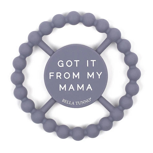 Got It From My Mama Teether - Natural Baby Teething Toy for Soothing Sore Gums | Perfect for On-the-Go Relief & Infant Oral Development