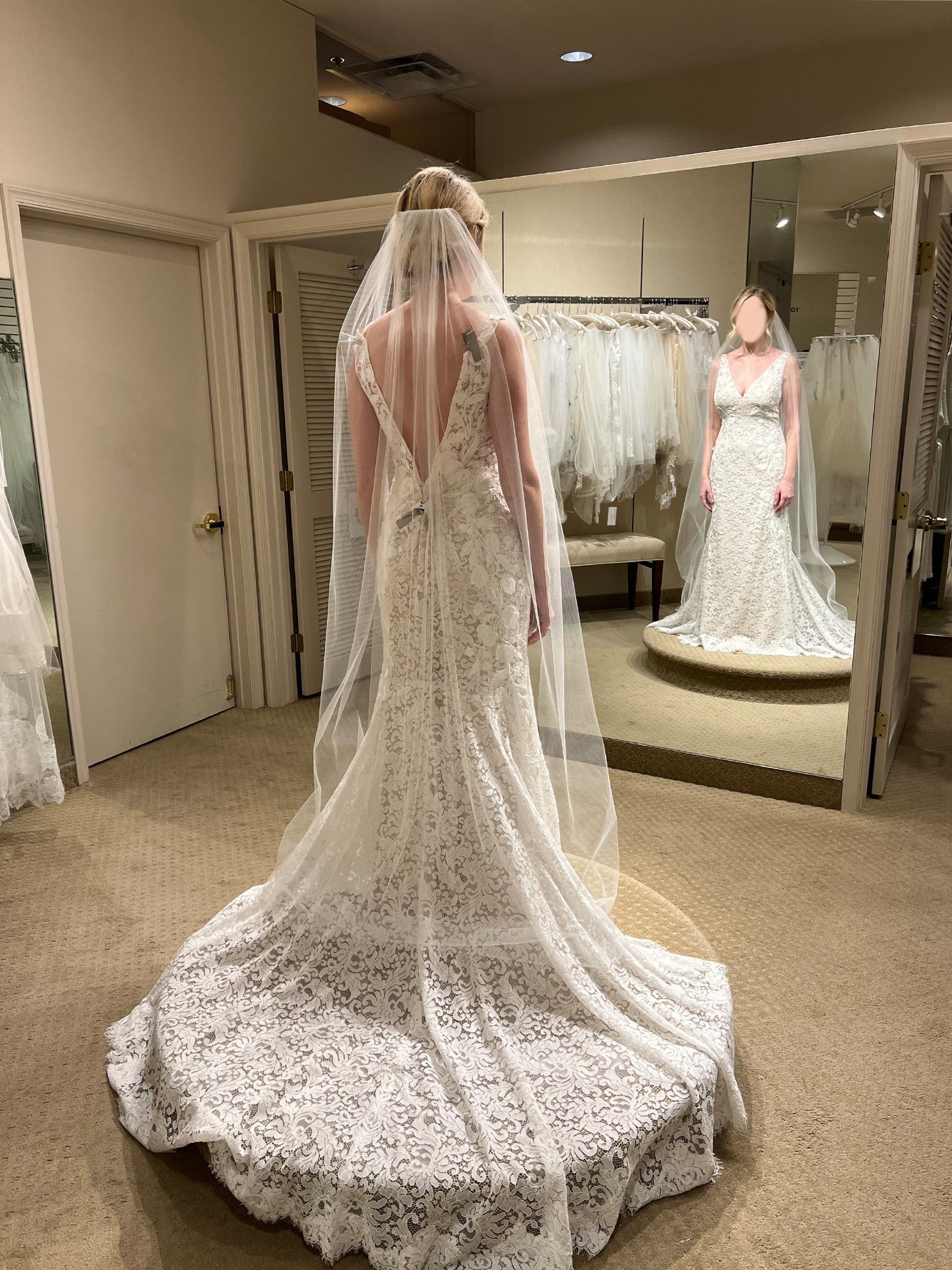 Willowby by Watters Bluma Wedding Dress - Elegant Lace Bridal Gown for Beach, Garden & Outdoor Ceremonies