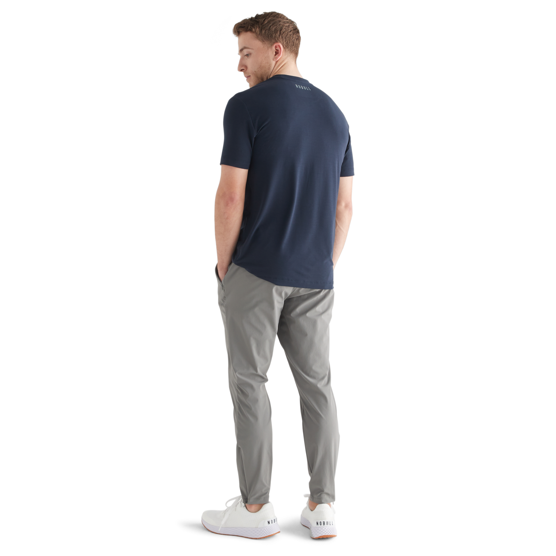 Men's Horns Graphic T-Shirt - Night Navy Blue Casual Tee for Streetwear & Everyday Outfits