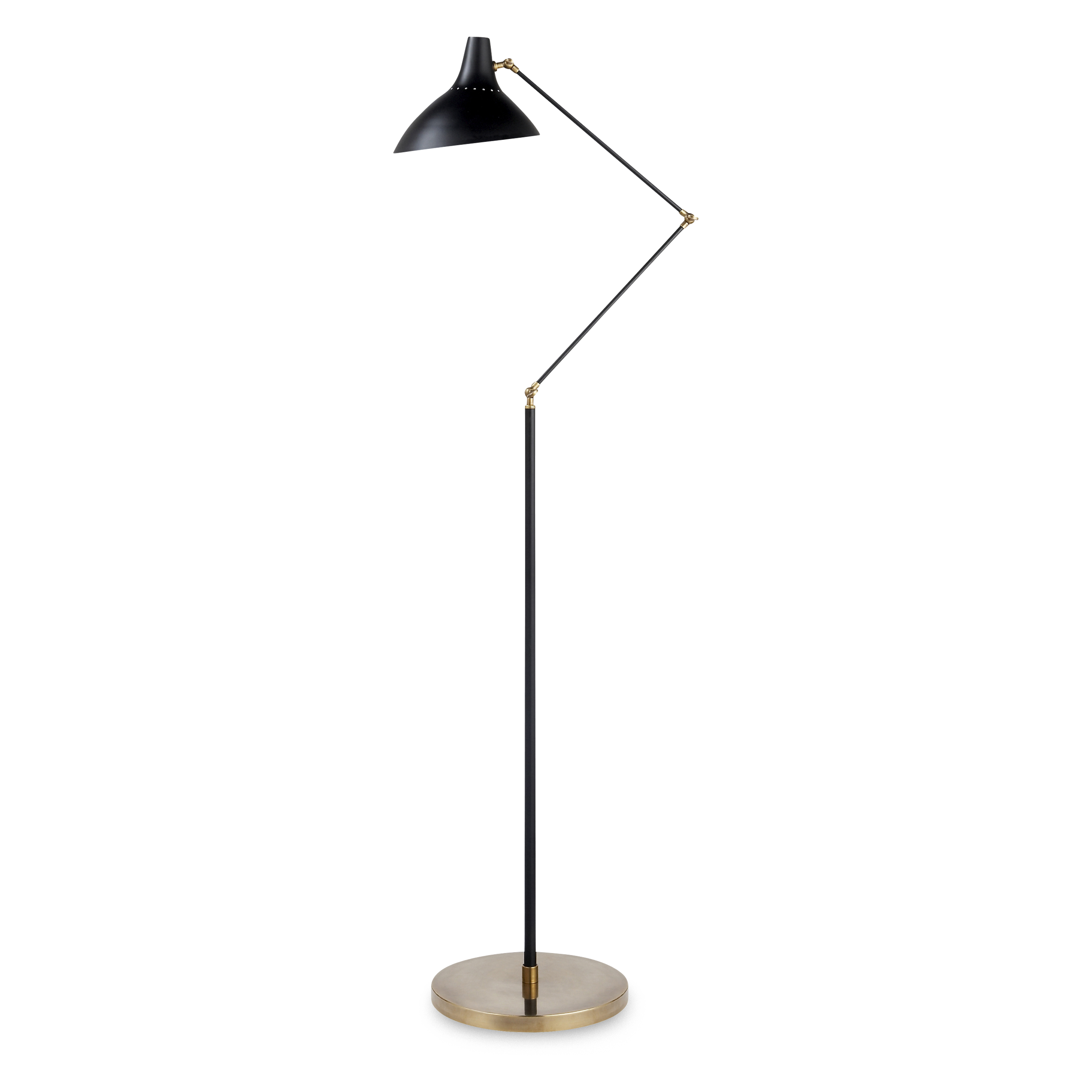 Charlton Modern Floor Lamp - Adjustable Brightness LED Standing Light for Living Room, Bedroom & Office - Warm White & Cool White Light Modes - Perfect for Reading, Relaxing & Working