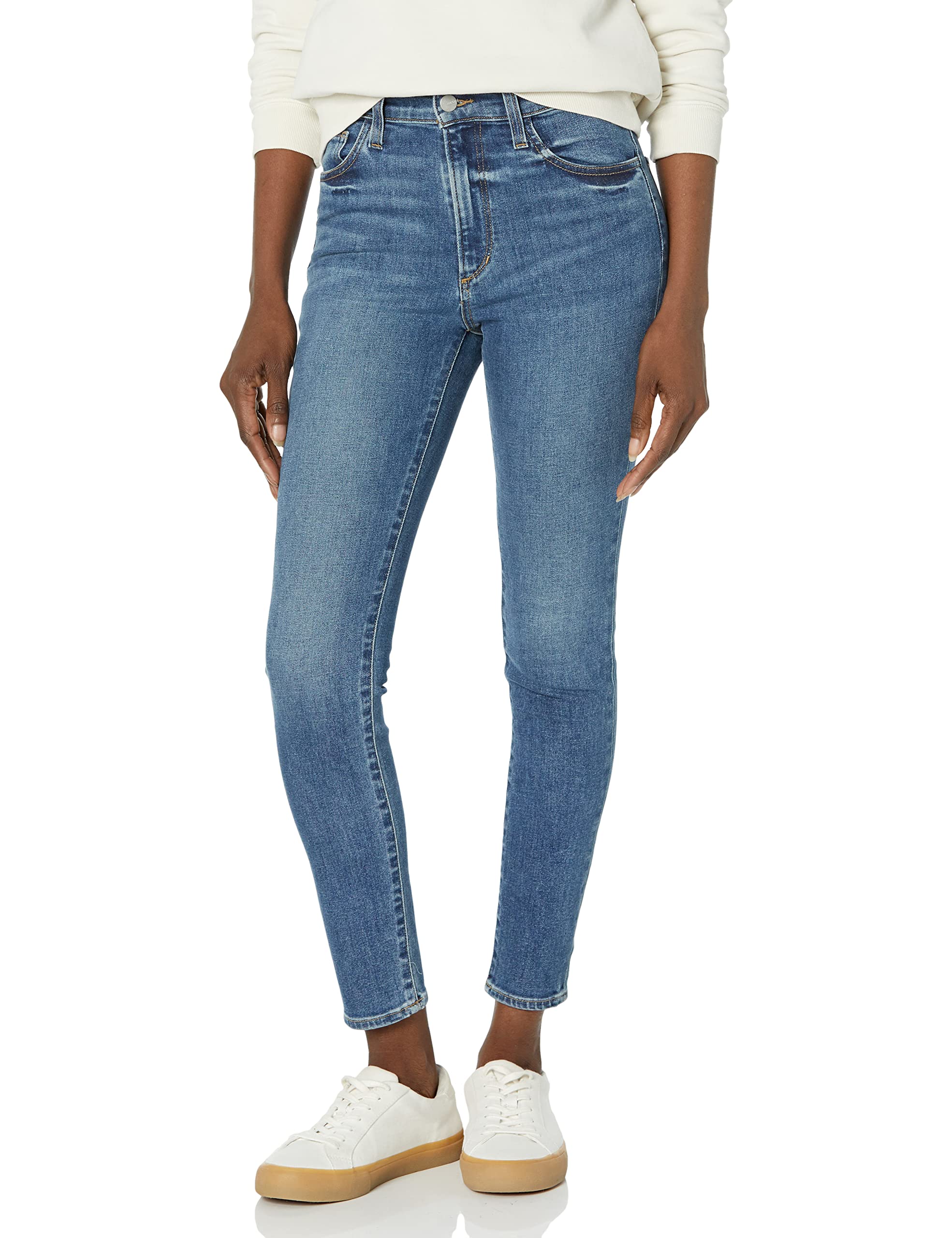 Joe's Jeans Women's Charlie High Rise Skinny Ankle Jean - Slim Fit Stretch Denim Pants for Casual Wear & Night Out