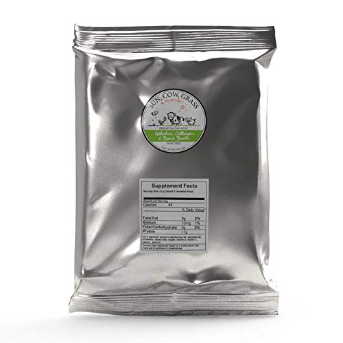 Organic Bone Broth Collagen Protein Powder - Grass-Fed, Keto & Paleo Friendly (2LB / 907g) for Gut Health, Joint Support & Skin Care