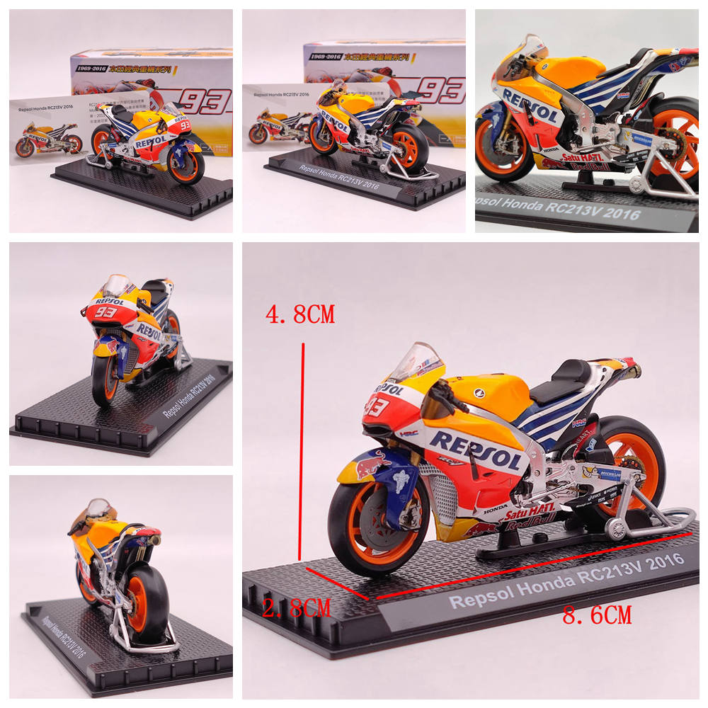 1/24 Scale Diecast Motorcycle Model - Honda CB750, Valkyrie, VFR750R, GORILLA, Goldwing, RC213V - Collector's Gift for Bike Enthusiasts - Perfect for Display, Gifts & Motorcycle Decor