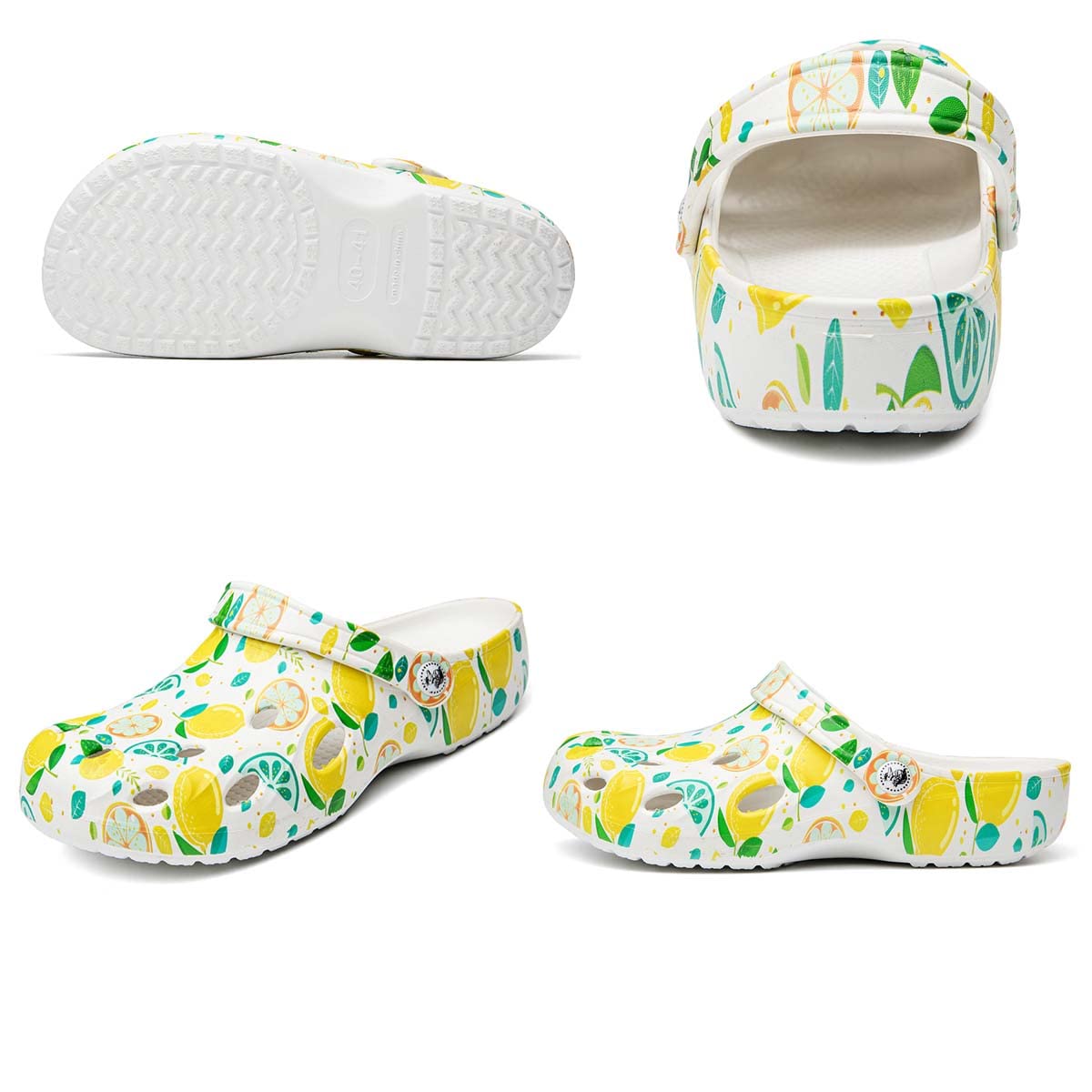 HYDLONGR Women's Summer Sandals - Lightweight, Breathable & Quick-Drying Flat Garden Clogs - Comfortable Beach Slippers & Mules for Walking, Travel, and Outdoor Activities