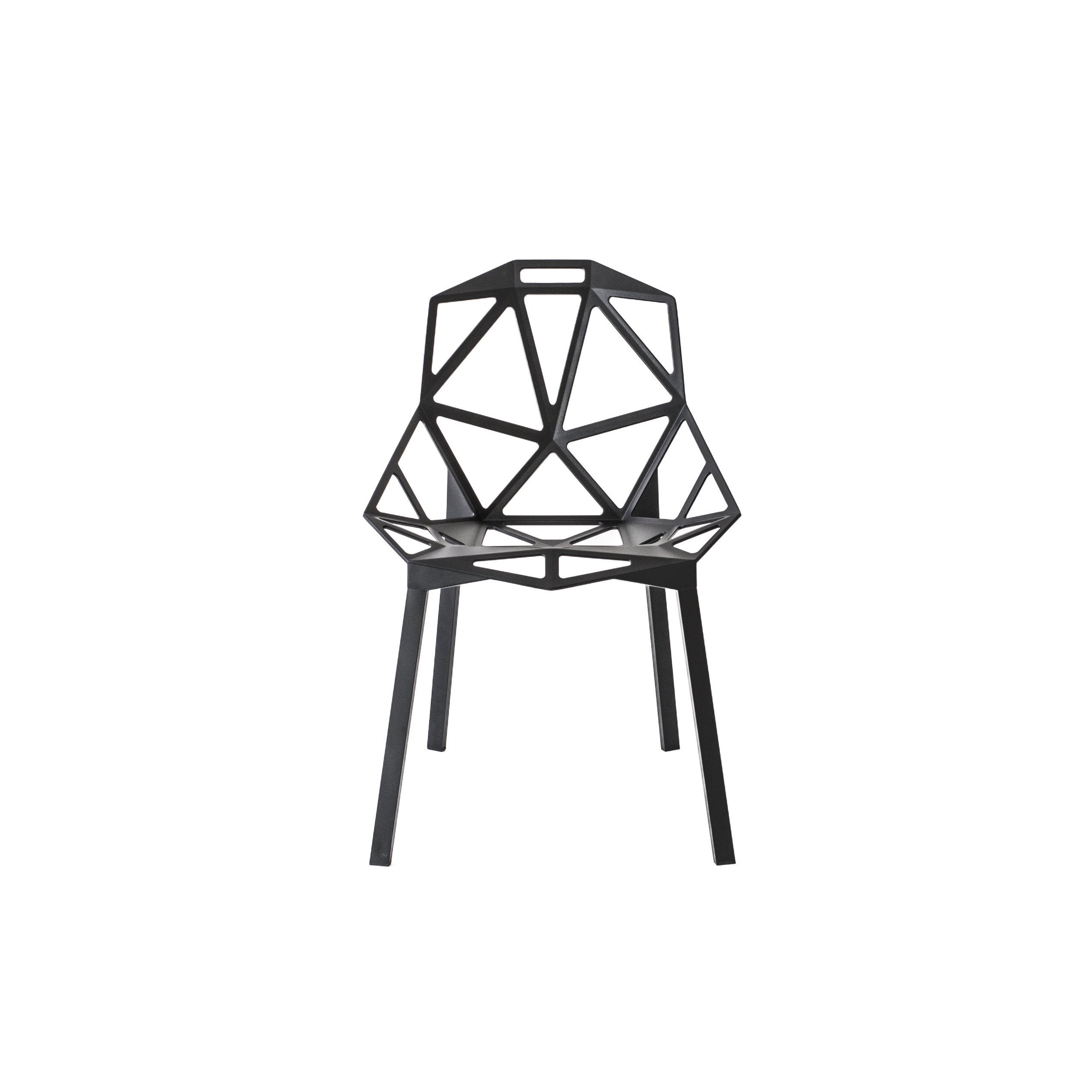 Magis Chair One Stacking Chair - Modern Design, Durable & Comfortable - Perfect for Offices, Cafes, and Home Dining Areas