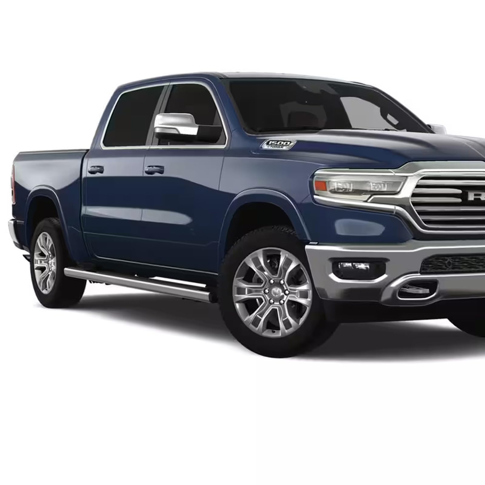 Premium Polished Stainless Steel Window Sill Trims for 2019-2025 Ram 1500 Crew Cab 4-Door Model - Durable Exterior Protection & Stylish Upgrade for Truck Windows