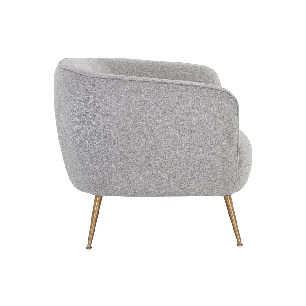 Amara Lounge Chair - Modern Comfortable Accent Chair for Living Room, Bedroom & Office - Perfect for Relaxing, Reading & Lounging