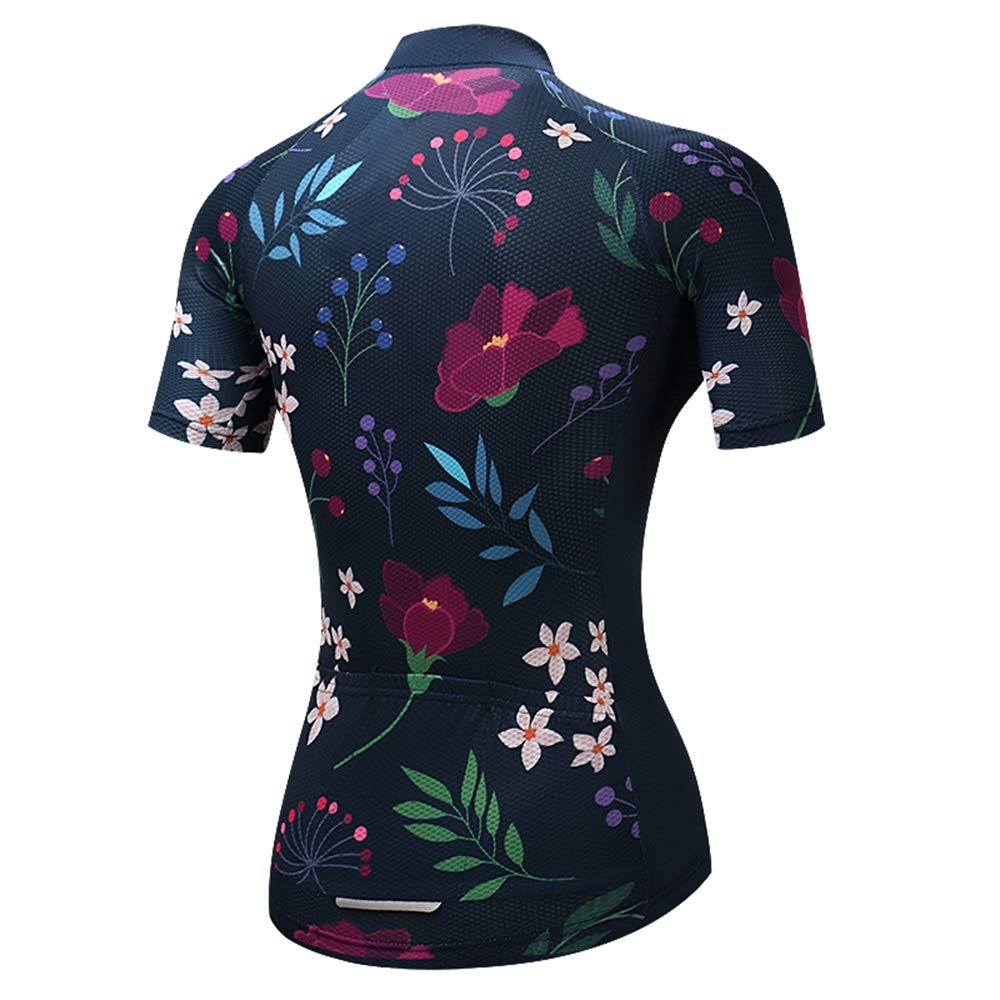 Women's Mountain Bike Jersey - Breathable Quick-Dry Cycling Shirt with UV Protection for Outdoor Riding & Trail Adventures