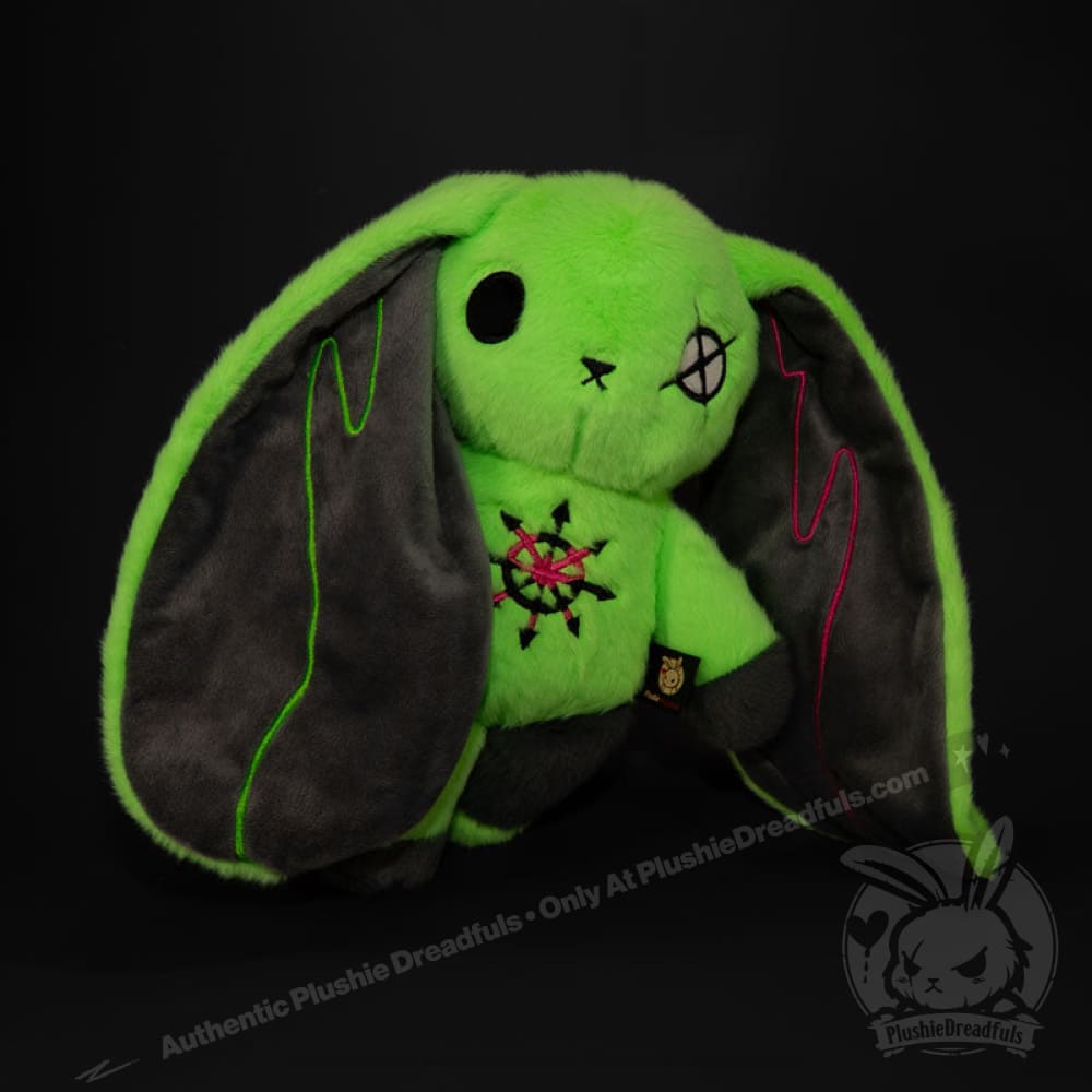 Plushie Dreadfuls ADHD Rabbit Extra Chaos Edition - Soft Stuffed Animal Toy for Kids & Adults | Perfect for Anxiety Relief, ADHD Support & Emotional Comfort