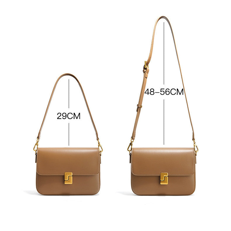 Stylish Modern Square Crossbody Bag for Women - Trendy Shoulder Purse with Adjustable Strap - Perfect for Work, Travel & Everyday Use