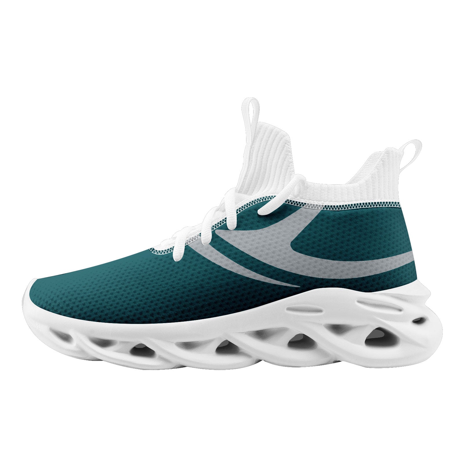 Custom Green Philadelphia Maxsoul Personalized Sneakers - Handmade Canvas Shoes for Men & Women | Perfect for Casual Wear, Street Fashion & Urban Lifestyle (Style: FN030 D025004 21)