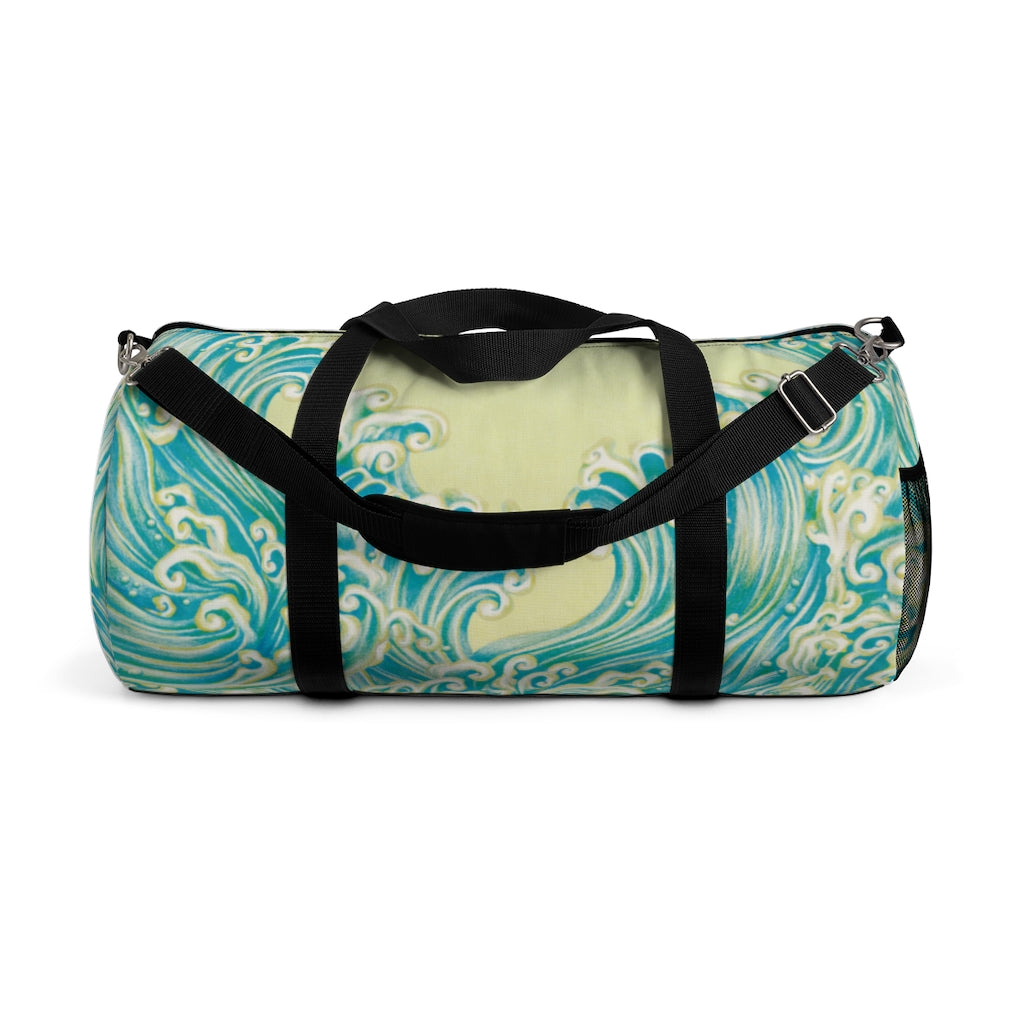 Hannah Mermaid Duffle Bag - Waterproof Travel Gym Bag for Women & Teens - Perfect for Beach, Pool, Vacation & Sports