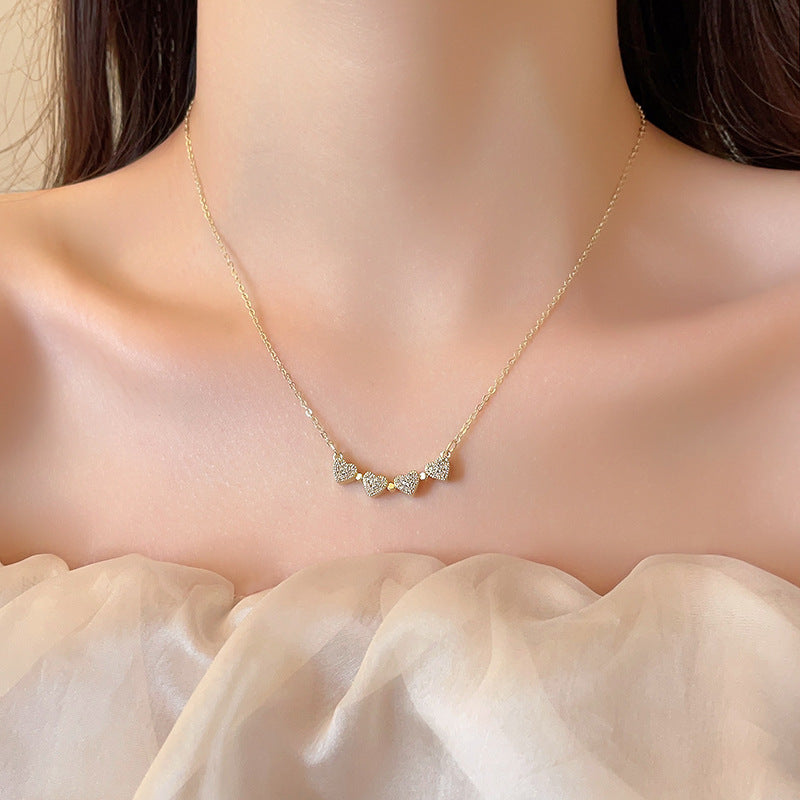 Lucky 4-Leaf Clover Magnetic Pendant Necklace for Women | Adjustable Multi-Way Magnetic Clasp | XL0233 | Perfect for St. Patrick's Day, Gifts & Everyday Fashion Accessory