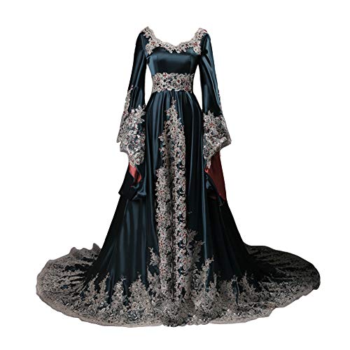 Long Front Dark Navy and Red
