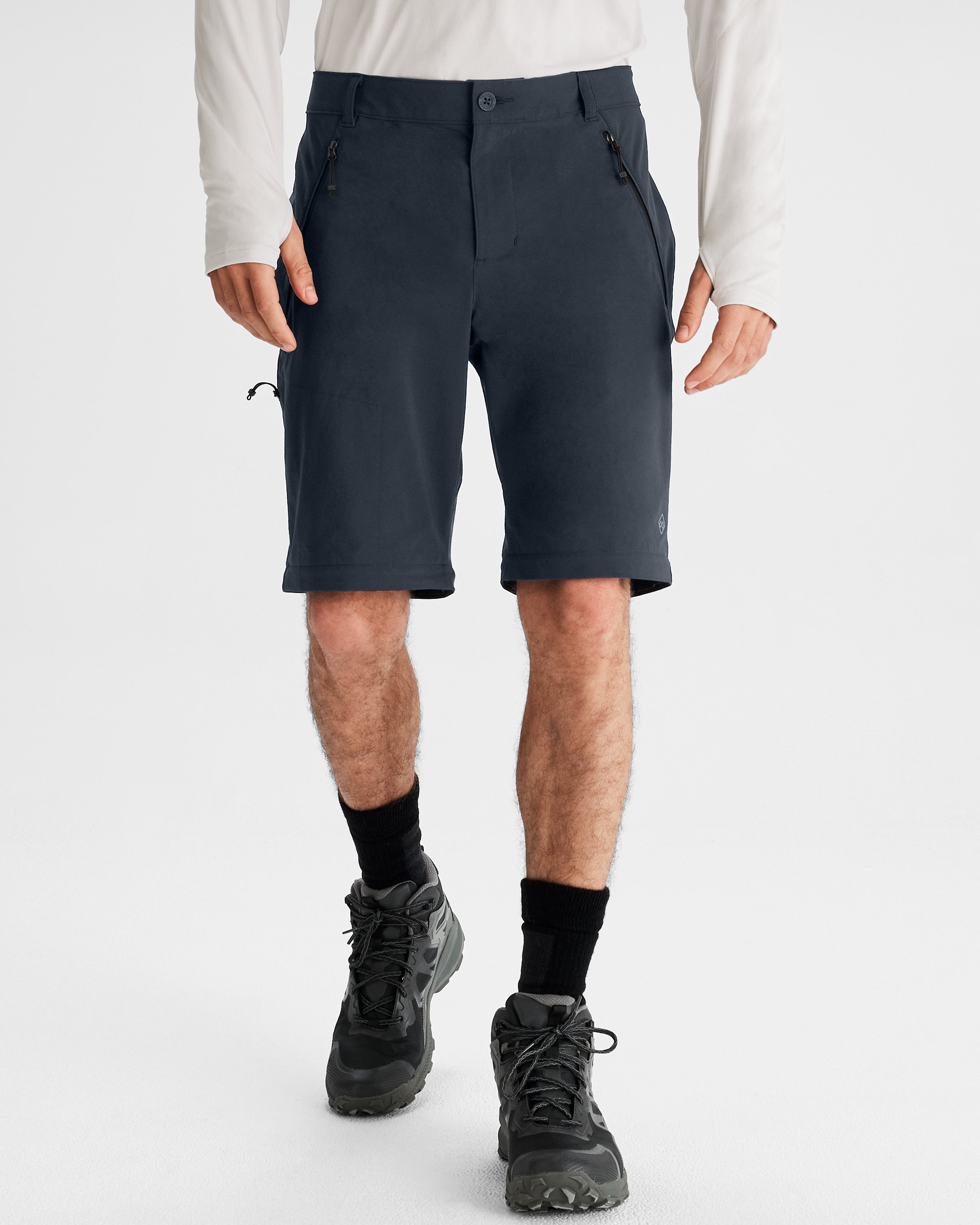 Men's Flinders Convertible Pants - Quick-Dry Hiking & Travel Pants in Pure Navy | Perfect for Outdoor Adventures, Camping & Everyday Wear