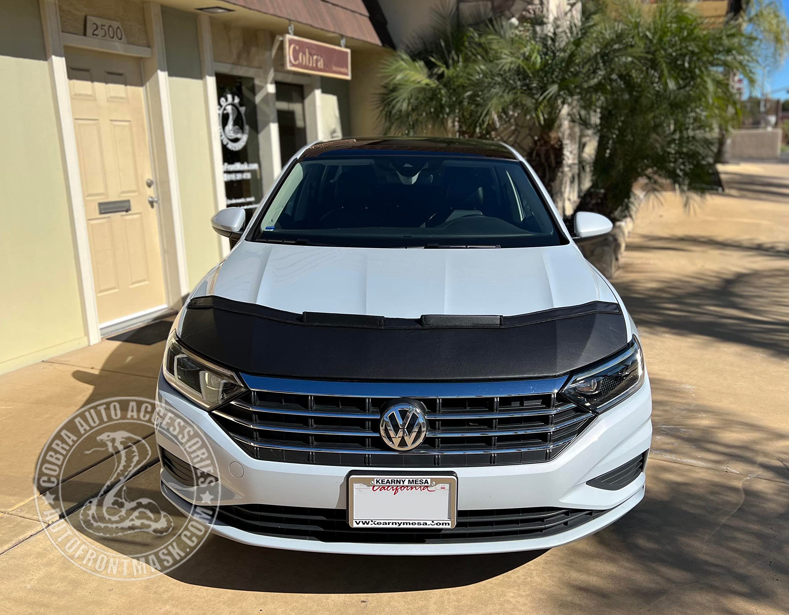 Volkswagen Jetta MK7 (2019-2022) Car Hood Bra Cover - Protective Bonnet Mask for Jetta MK7 2019 2020 2021 2022 Models | UV Protection & Paint Shield for Road Trips & Daily Driving