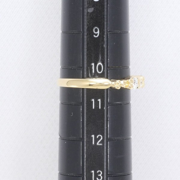 18K Yellow Gold Diamond Ring for Women - Elegant Solitaire Engagement & Wedding Band - Perfect for Proposals, Anniversaries, and Special Occasions
