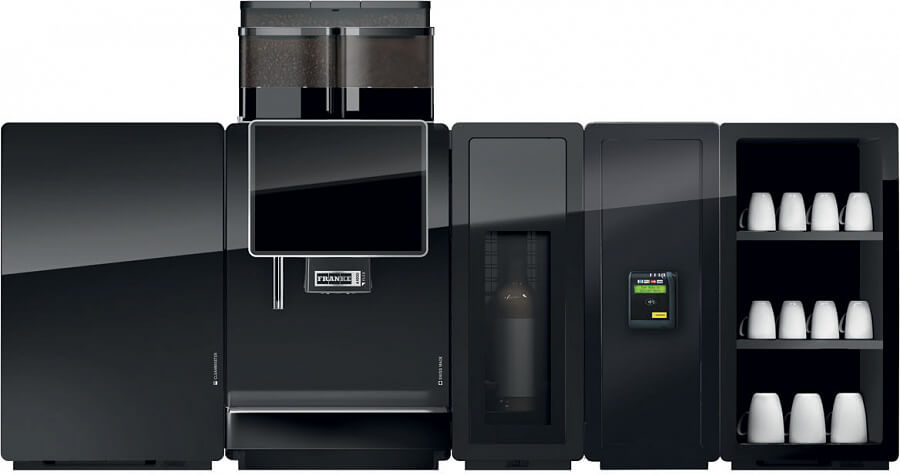 Franke A1000 Flex Superautomatic Coffee Machine - Premium Espresso & Cappuccino Maker for Home & Office - Perfect for Busy Mornings & Entertaining Guests