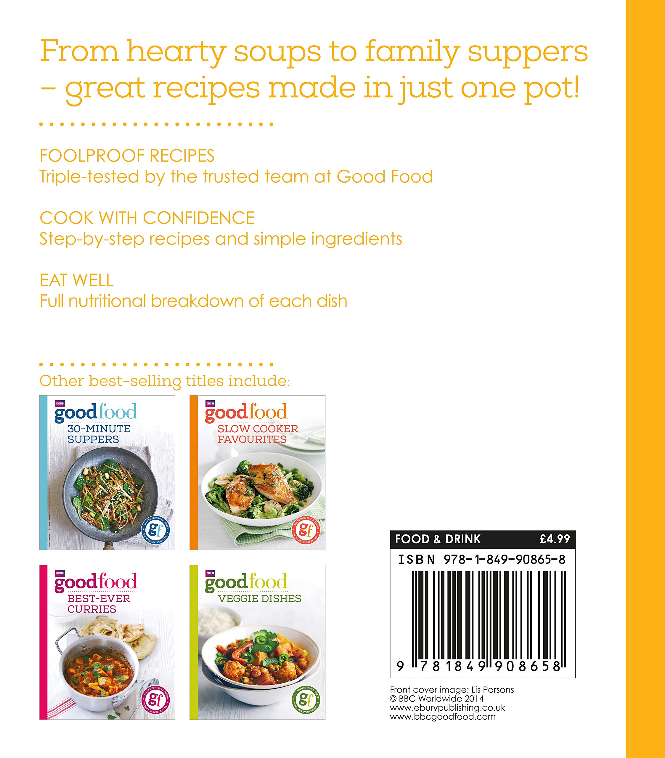 Easy One-Pot Meals Recipe Book - Quick & Delicious Dinner Ideas for Busy Families | Perfect for Weeknight Dinners & Meal Prep