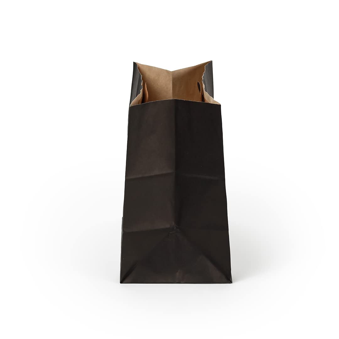 Eco-Friendly Rectangle Paper Take Out Bags with Handles - 11